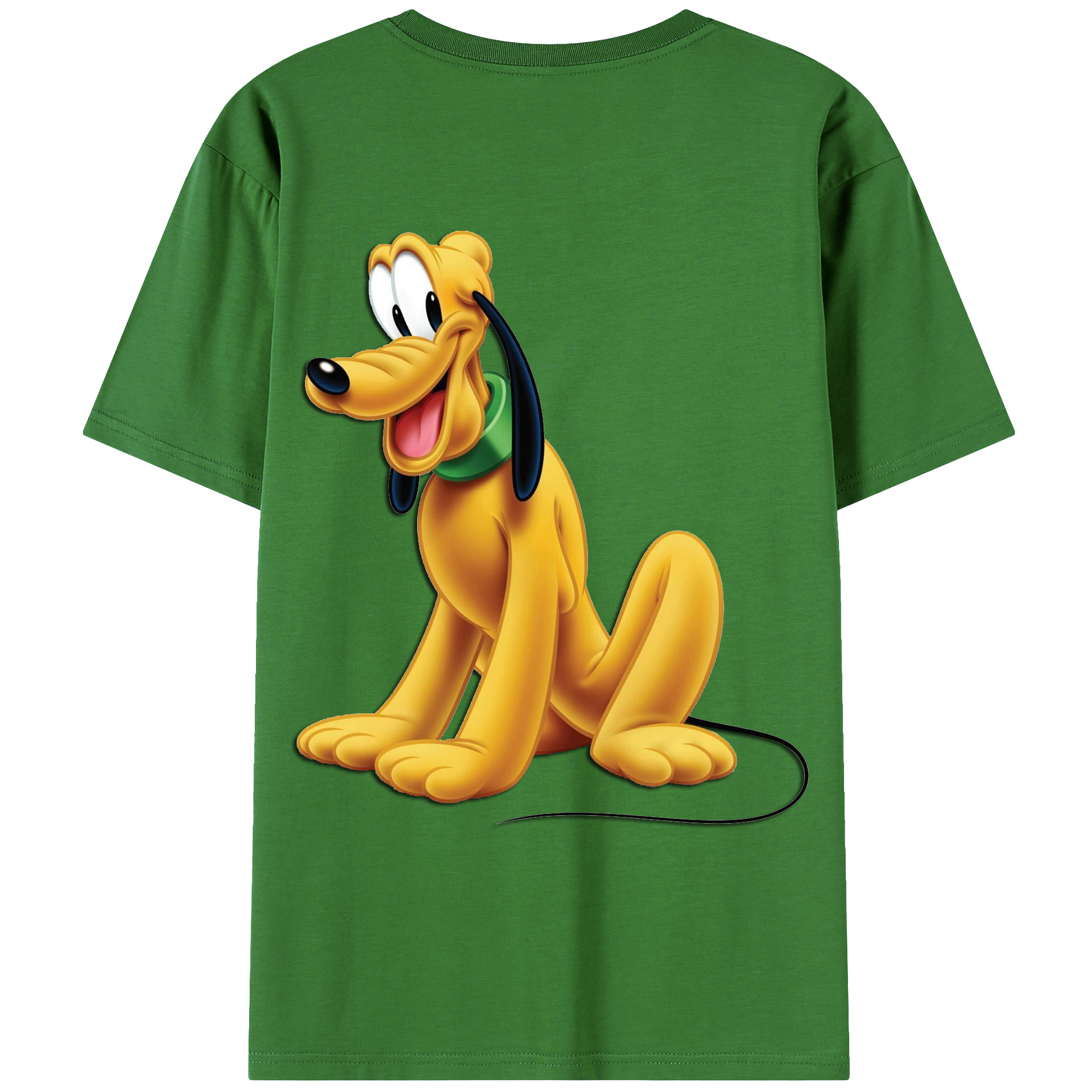 （画像用） ミッキーマウス Mickey Mouse レディース半袖Tシャツ(バックプリント)